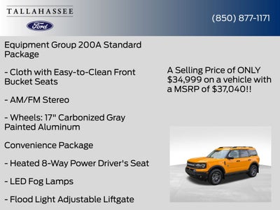 2026 Ford Bronco Sport Big Bend