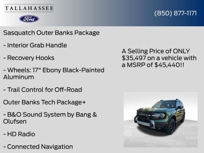 2025 Ford Bronco Sport Outer Banks