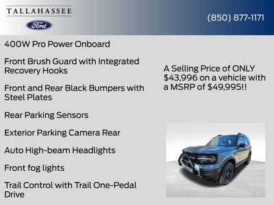 2026 Ford Bronco Sport Outer Banks