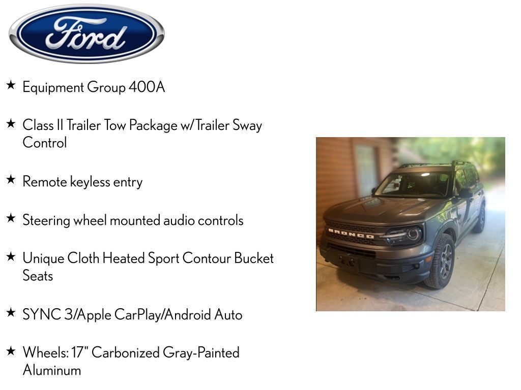 2021 Ford Bronco Sport Badlands