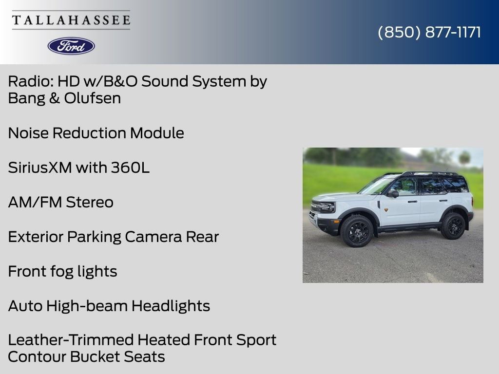 2026 Ford Bronco Sport Badlands