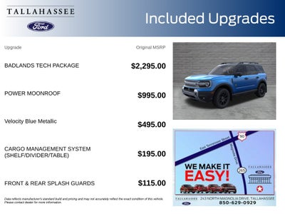 2026 Ford Bronco Sport Badlands