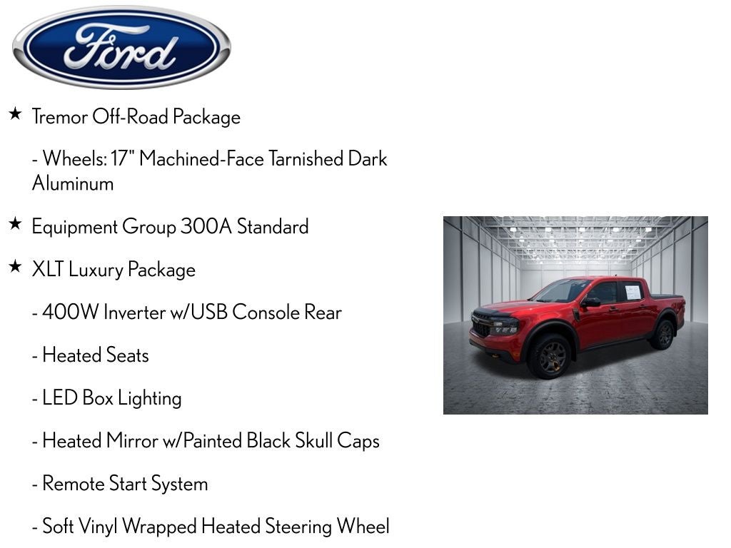 2024 Ford Maverick XLT Tremor