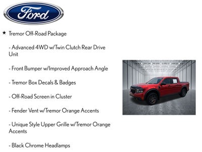 2024 Ford Maverick XLT Tremor