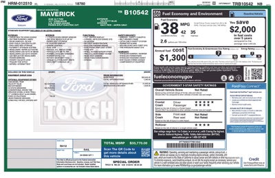 2026 Ford Maverick XLT