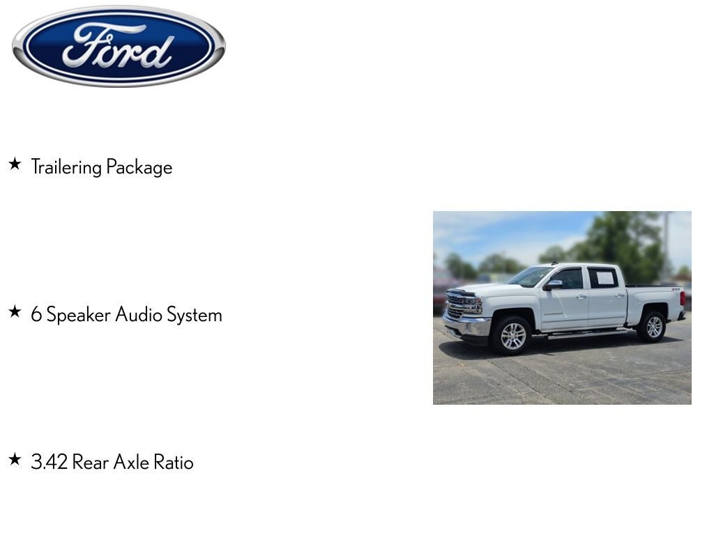 2016 Chevrolet Silverado 1500 LTZ 1LZ
