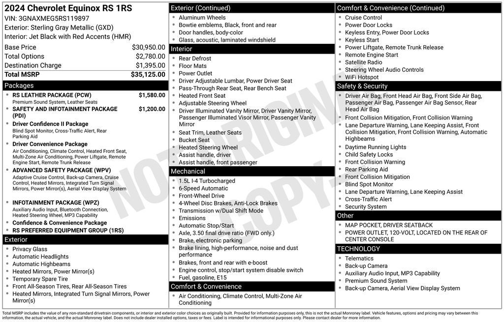 2024 Chevrolet Equinox RS