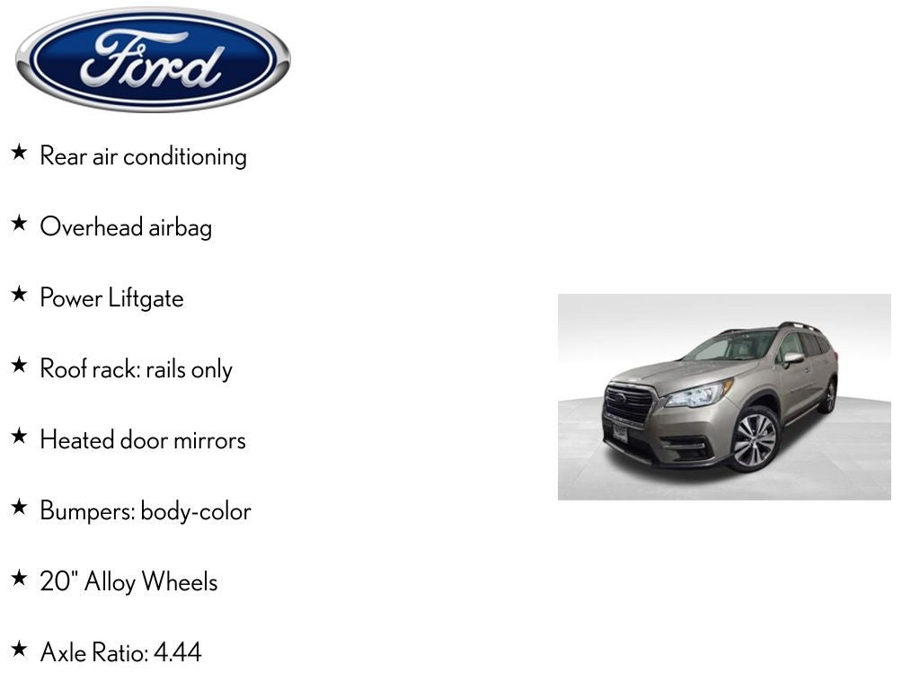 2019 Subaru Ascent Limited