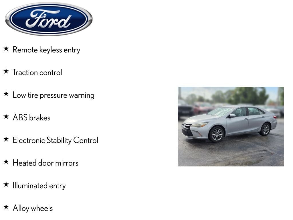 2015 Toyota Camry SE