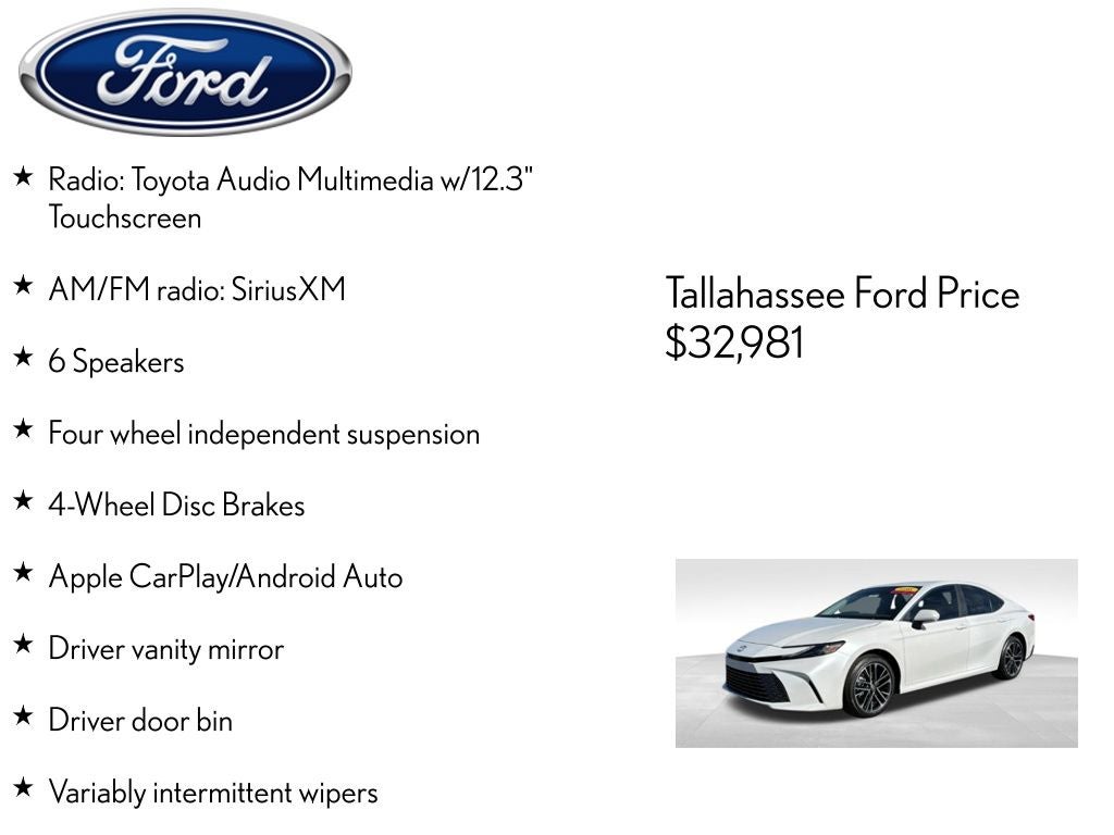 2025 Toyota Camry SE