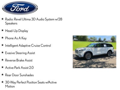 2022 Lincoln Aviator Reserve