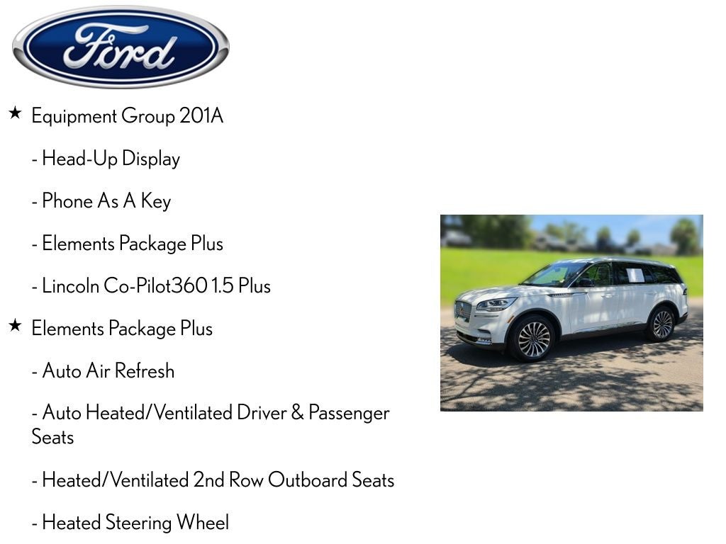 2022 Lincoln Aviator Reserve