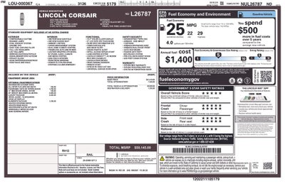 2022 Lincoln Corsair Reserve