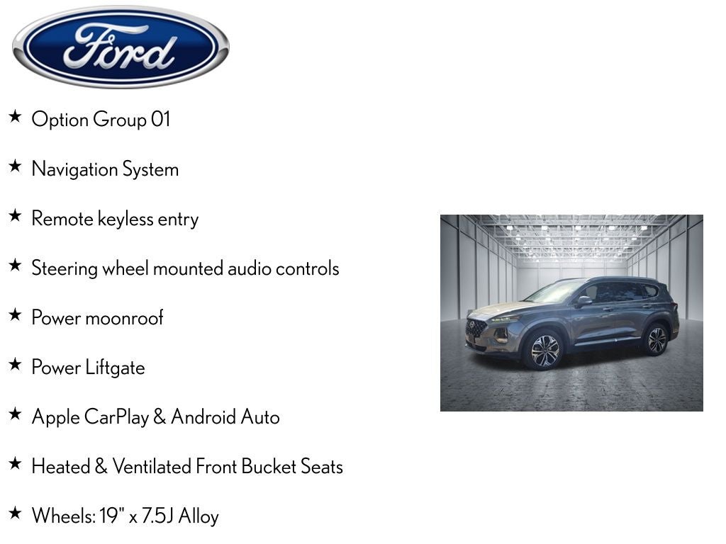 2019 Hyundai Santa Fe Ultimate