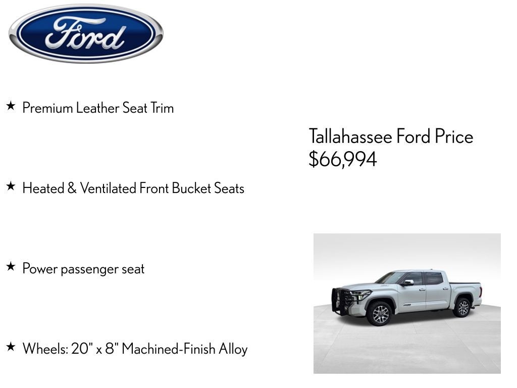 2025 Toyota Tundra Hybrid 1794 Edition