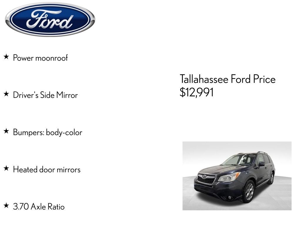 2015 Subaru Forester 2.5i Touring