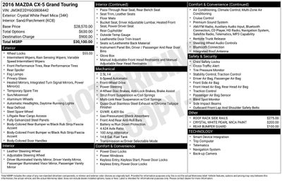 2016 Mazda Mazda CX-5 Grand Touring