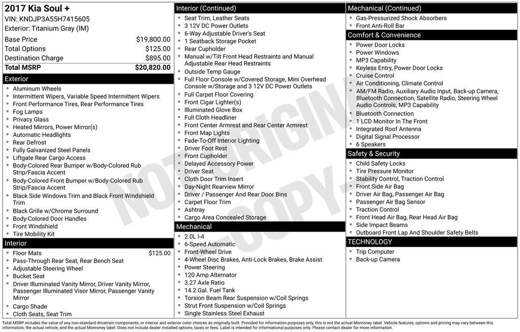 2017 Kia Soul Plus