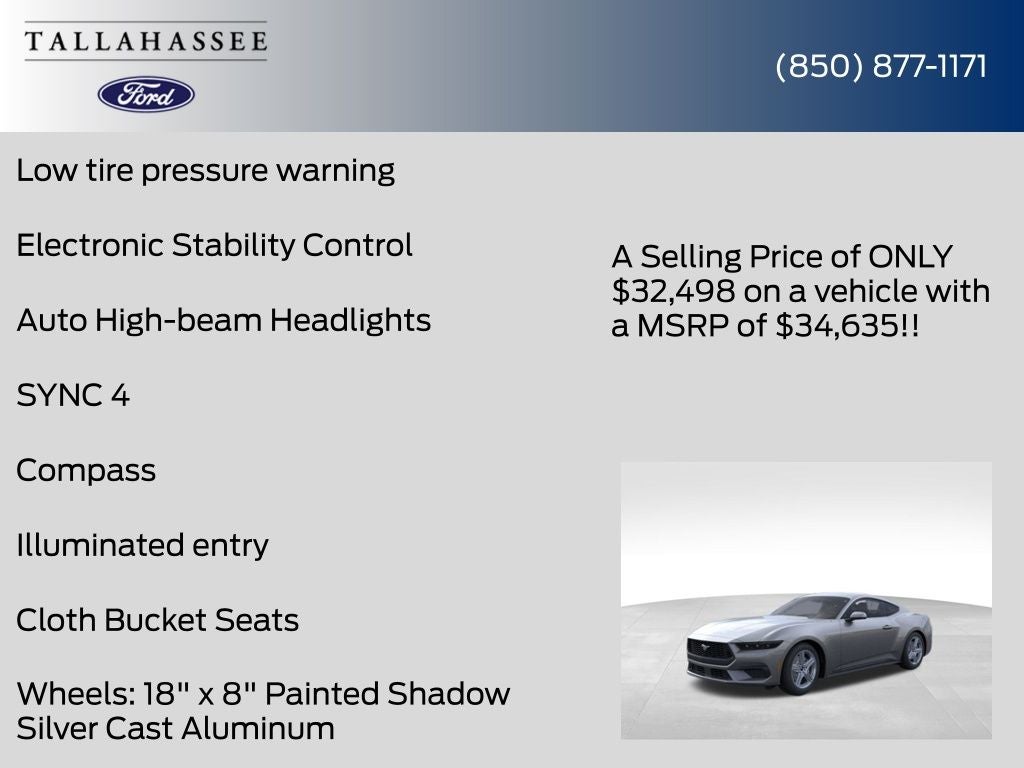 2026 Ford Mustang EcoBoost® Fastback