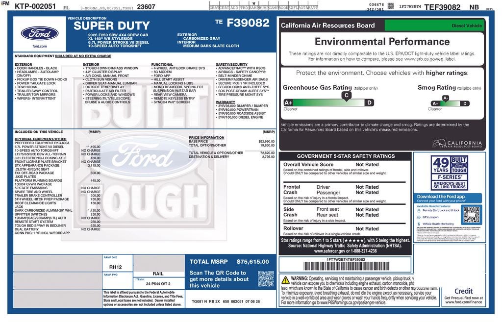 2026 Ford Super Duty F-250® XL