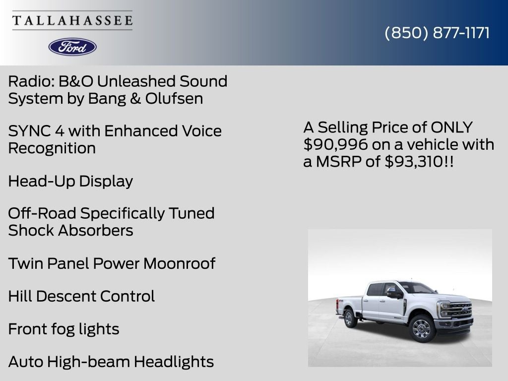 2026 Ford Super Duty F-250® Lariat®